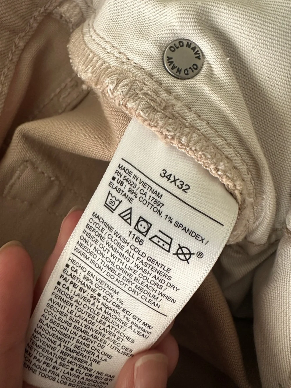 Men’s Old Navy Slim Built-In Five-Pocket Flex Pants